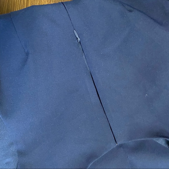 Harlyn Nordstrom Navy cropped formal jumpsuit L - Picture 4 of 6